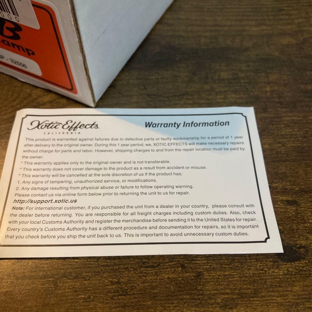 状態良好‼️ Xotic Effects BB Preamp‼️