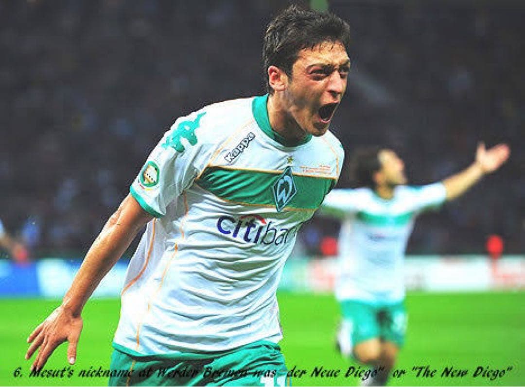 【エジル引退】ウェルダーブレーメン エジル　選手支給品　ユニフォーム