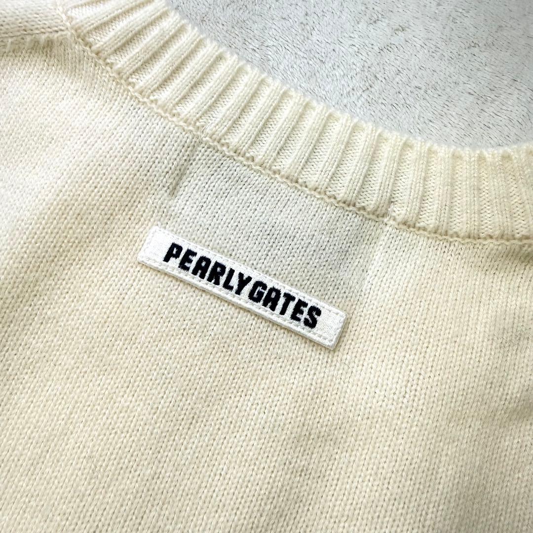 PEARLY GATES × PEANUTS クルーネックニット　サイズ4