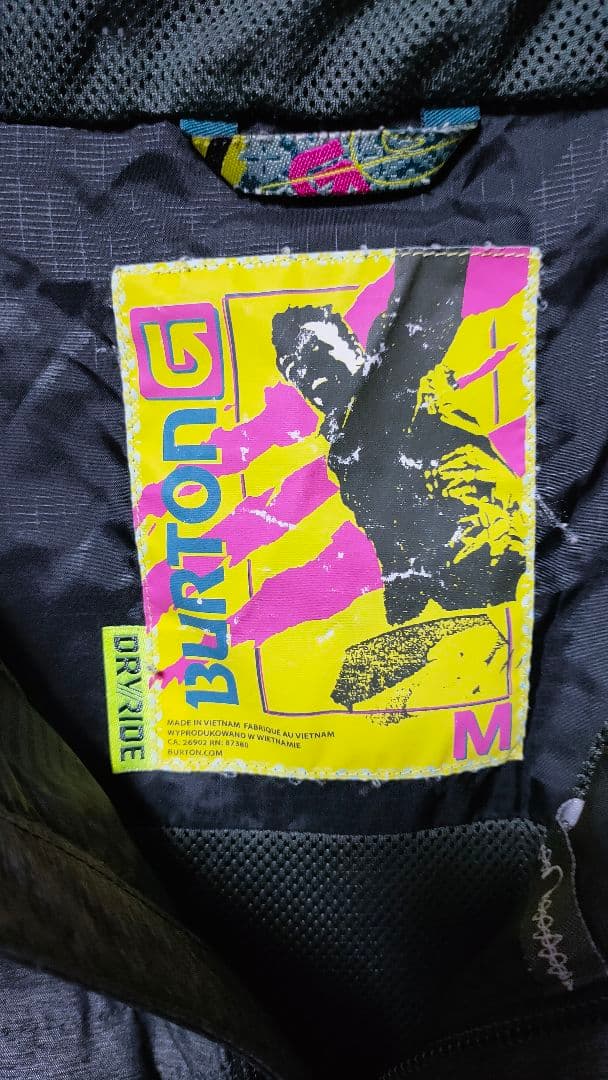 【バートン BURTON】スノーボードウェア ジャケット ダークグレー