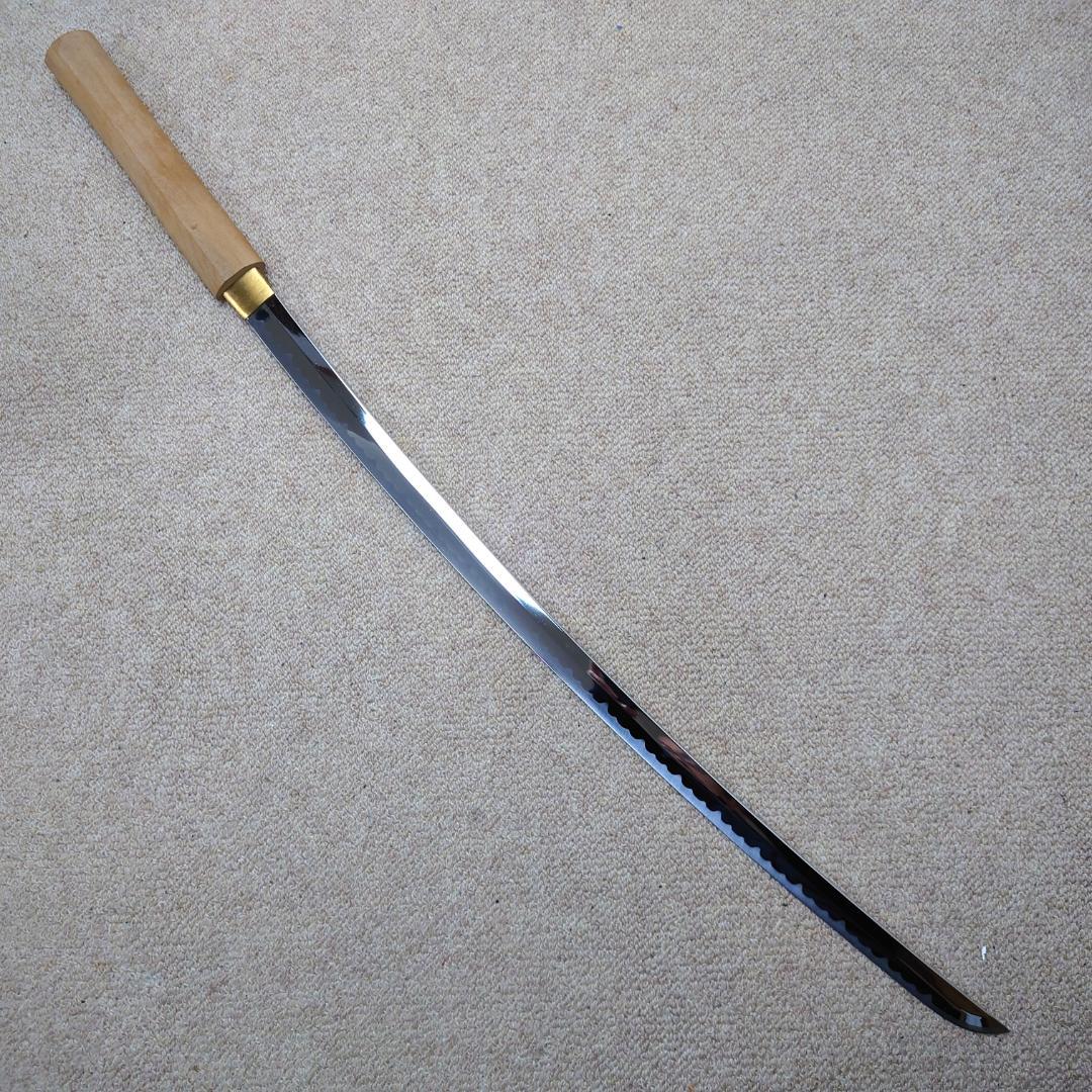 模造刀 白鞘 合金製 大小 2本セット 太刀 脇差