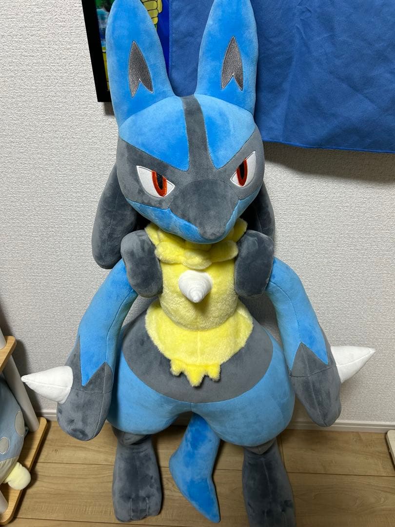 ポケモンセンター ルカリオ 等身大ぬいぐるみ
