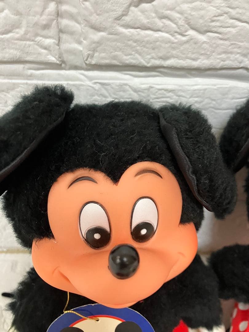 ヴィンテージ ミッキーマウス＆ミニーマウス ヤングエポック タグ付き　当時物