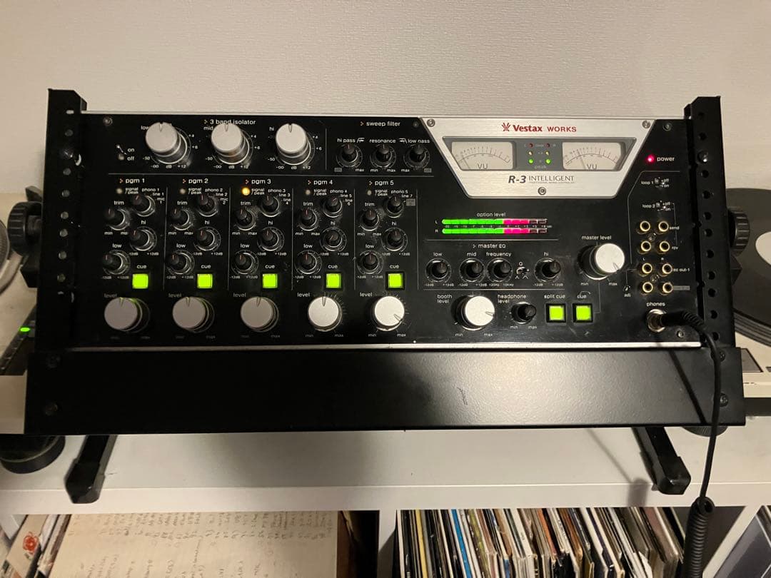 【極希少・完動品】Vestax R-3 DJ Mixer 名機 生産数300台