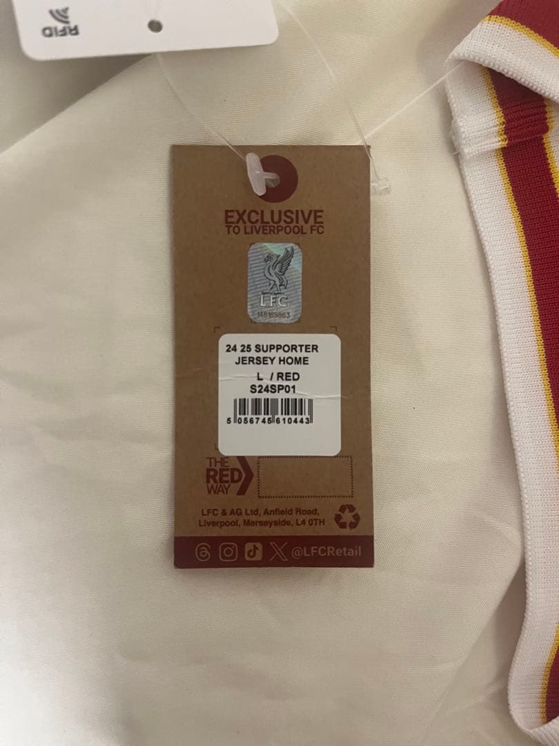 Liverpool ユニ 遠藤航 筆文字　Lサイズ