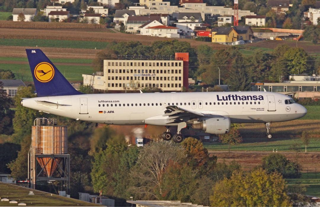 LH ルフトハンザ航空 Aviationtag A320-211