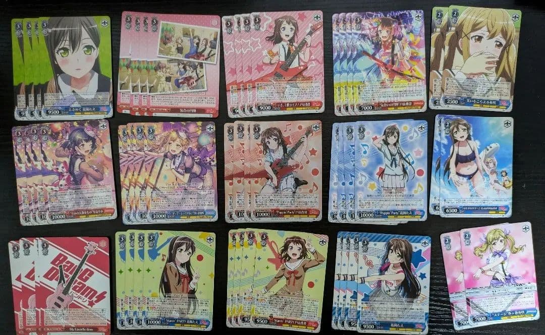 ヴァイスシュヴァルツBanG Dream!バンドリフルレアSPデッキまとめ売り