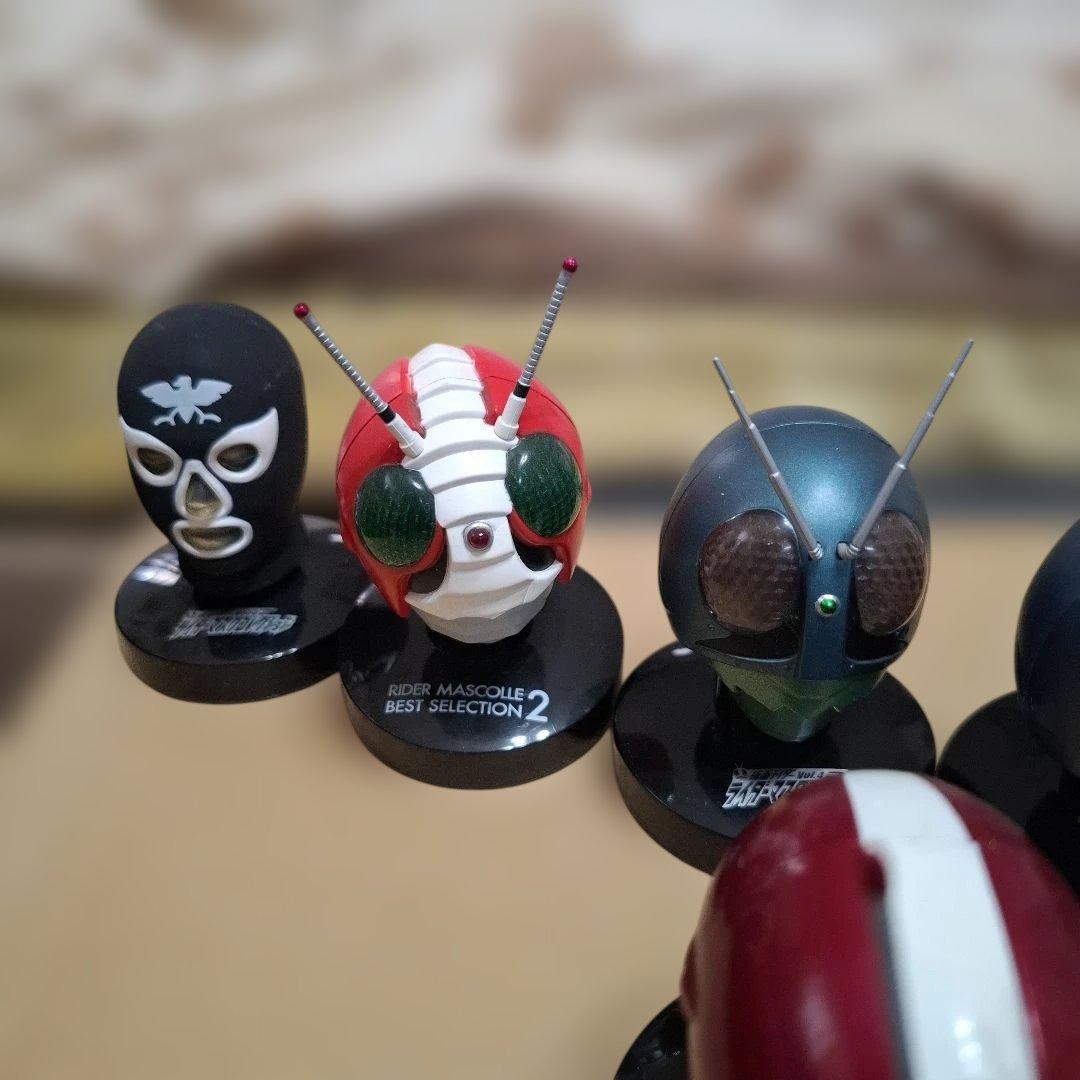 仮面ライダー マスクコレクションフィギュア 10体セット