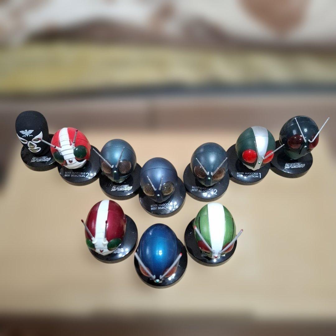 仮面ライダー マスクコレクションフィギュア 10体セット