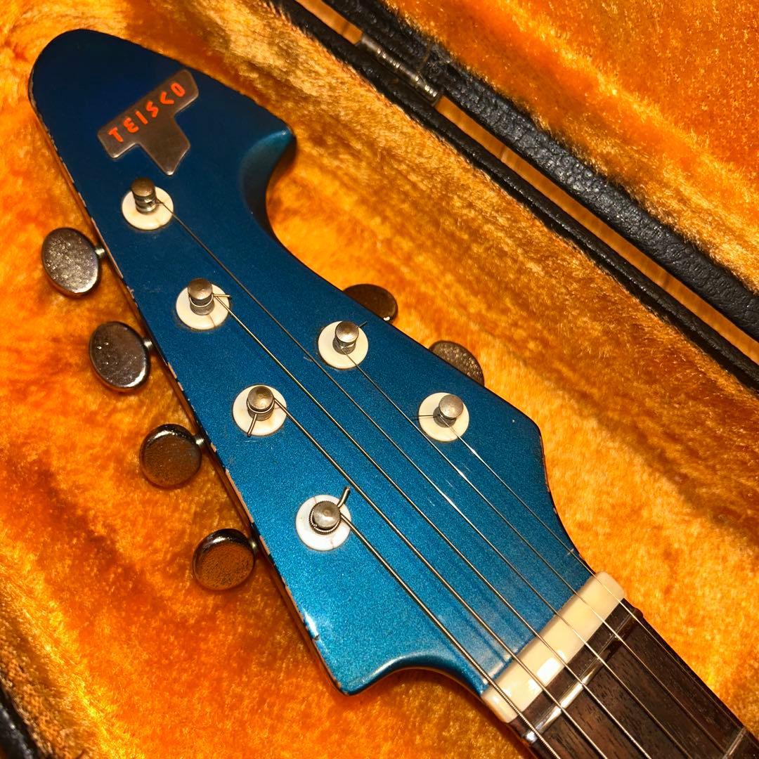 Teisco 60's Model K-3L -Blue- ビザールギター