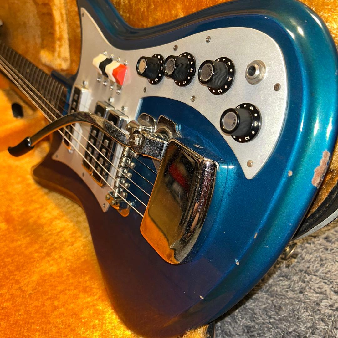 Teisco 60's Model K-3L -Blue- ビザールギター