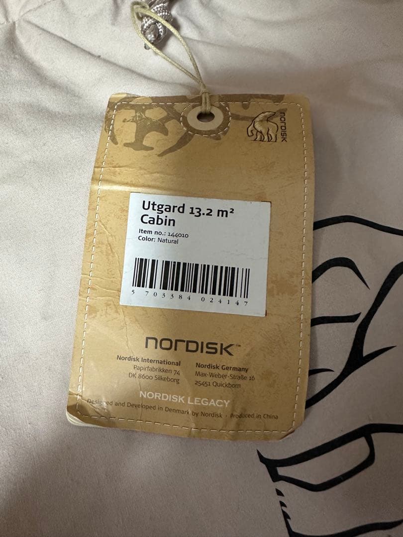 Nordisk Utgard ノルディスク ウトガルド インナーキャビン