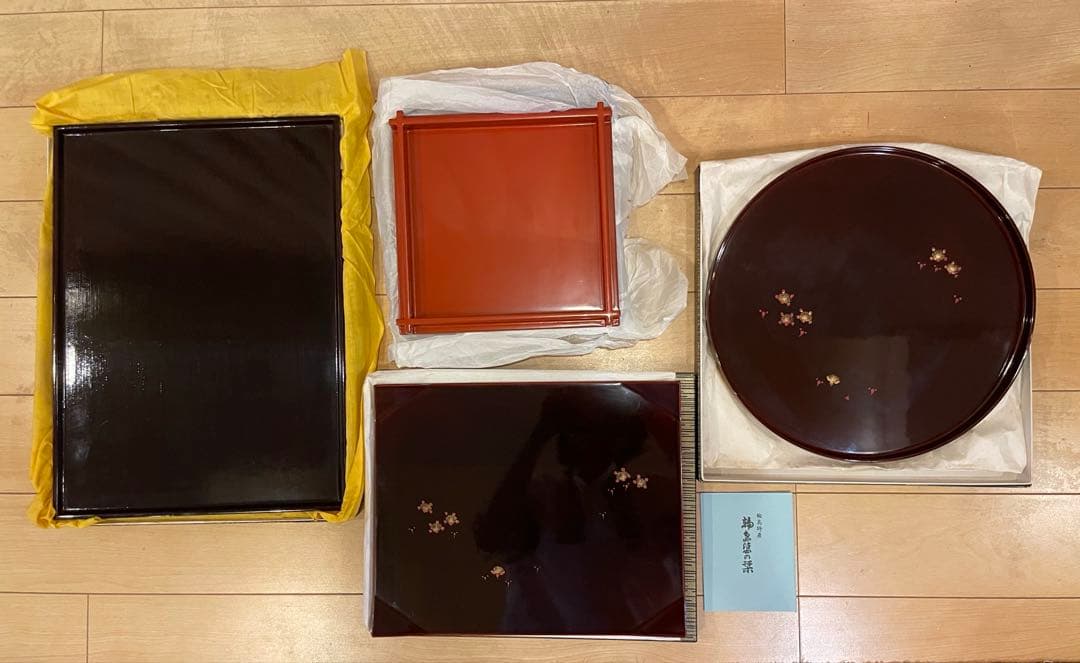 輪島塗　漆器 膳 お盆　セット