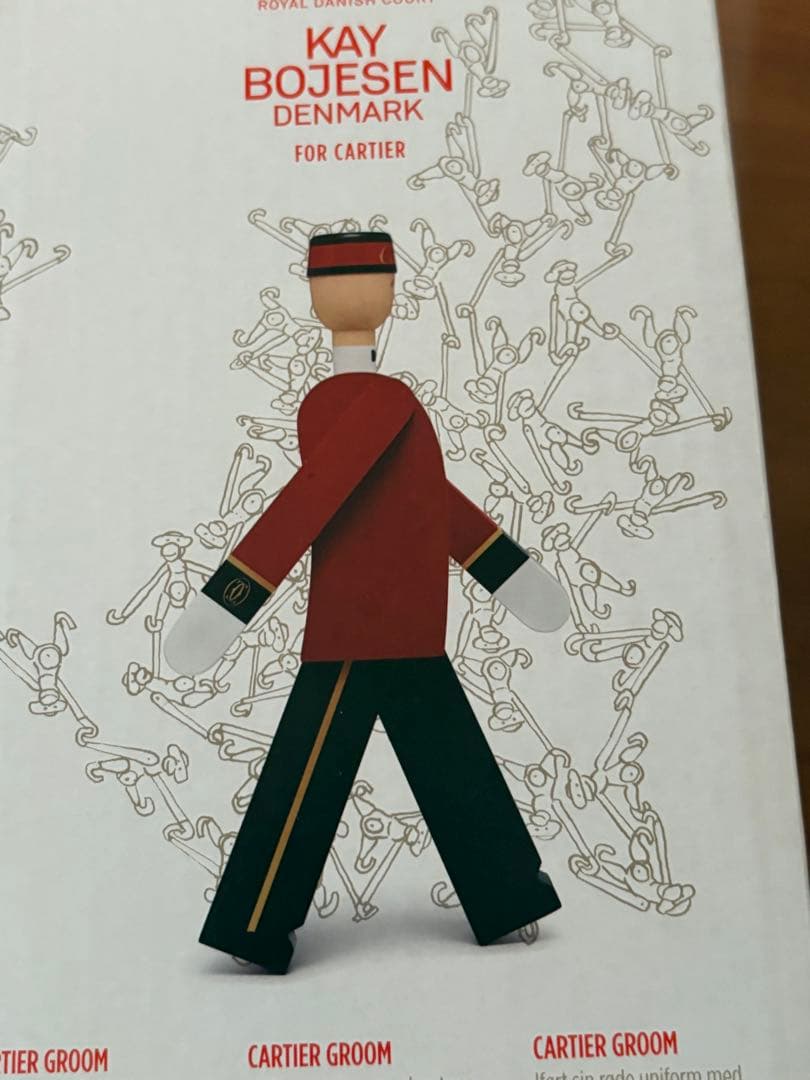 カイボイスン　兵隊　KAY BOJESEN デンマーク　カルティエ　ノベルティ