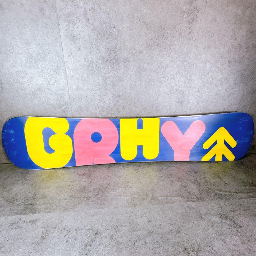 レディーススノーボード2点セット　グレイ 139センチ×ドレイク　バイン付き