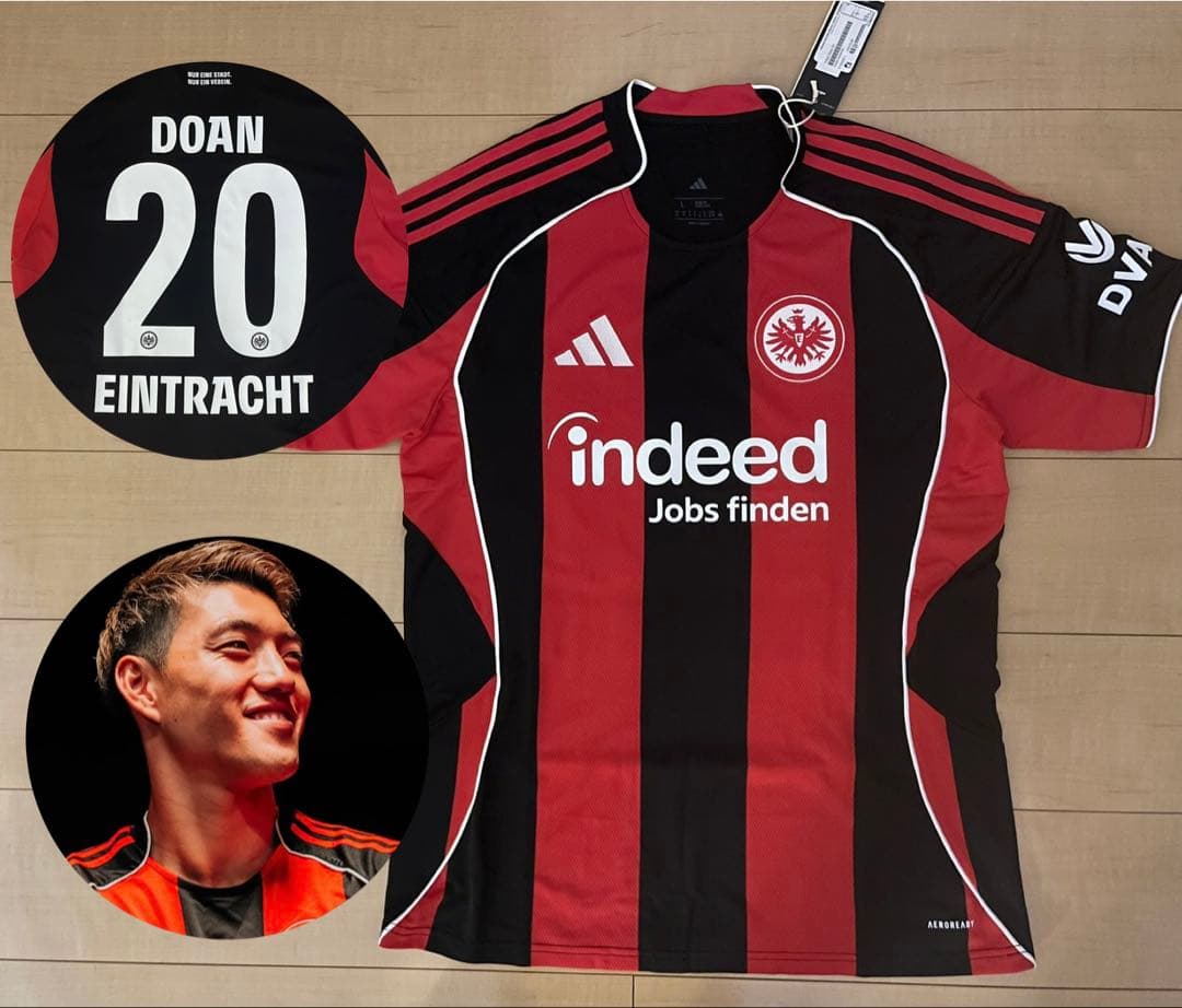 アディダスサッカーユニフォームブンデスリーガアイントラハト・フランクフルトホーム