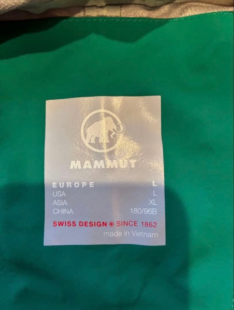 MAMMUT ハードシェルジャケット　バックカントリースキースノーボード