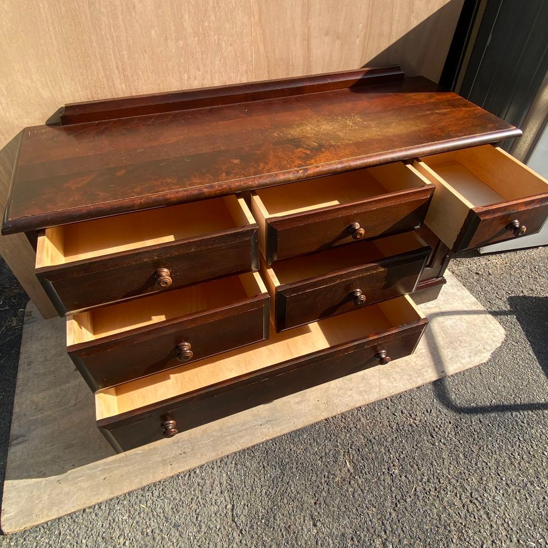 北海道民芸家具　タンス　箪笥　アンティーク　使用感あり