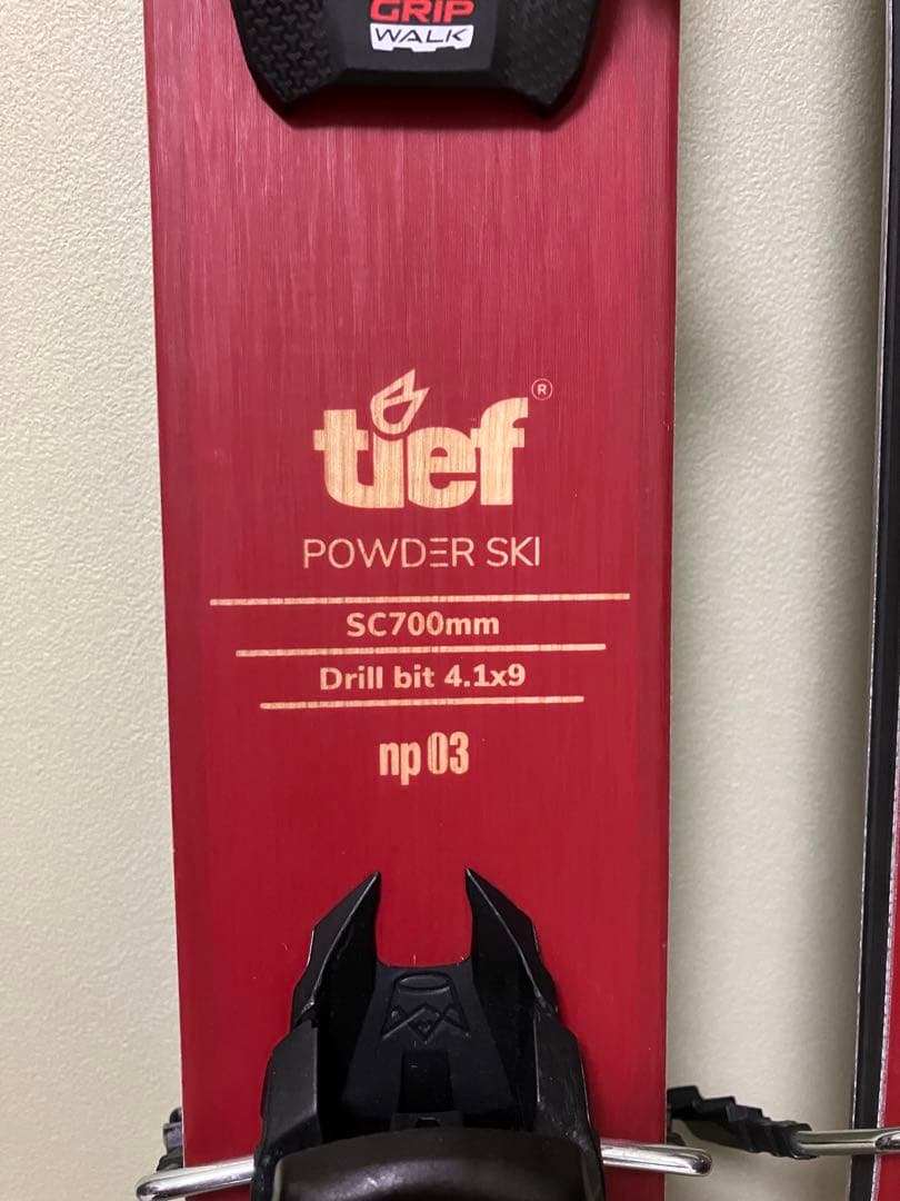 [マシリト博士]Tiefスキー NP03 165cm ビンディング付