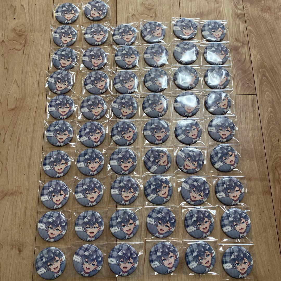 カラフルピーチヒロぱらぴち缶バッジ56個