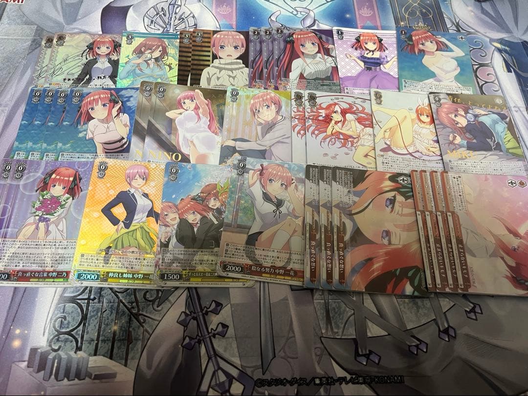 五等分の花嫁　デッキパーツ