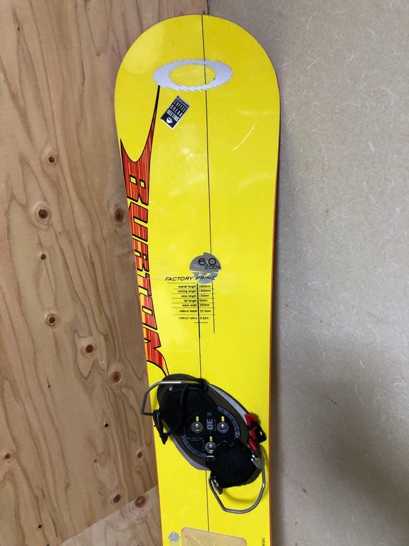 限界値下げBurton FACTORY PRIMEスノーボードビンディングセット