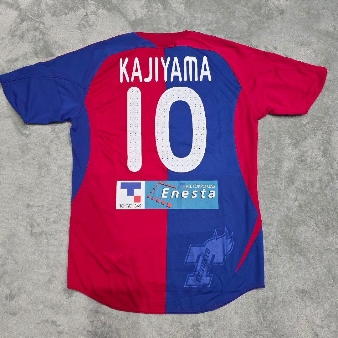 FC東京　08　梶山　ユニフォーム　L　adidas　アディダス　赤　青