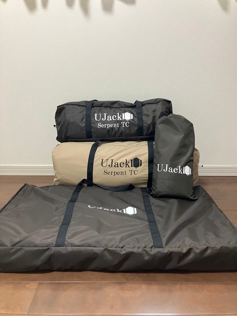 美品ユージャック　サーペントtc インナーテント・マット　グラウンドシートセット
