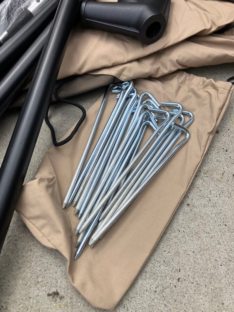 美品ユージャック　サーペントtc インナーテント・マット　グラウンドシートセット