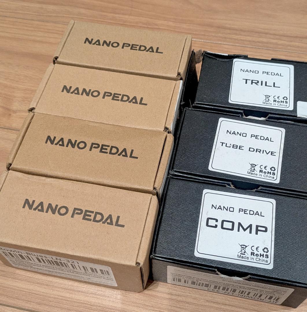 ギターエフェクター 7点セット　コンパクト ミニエフェクター