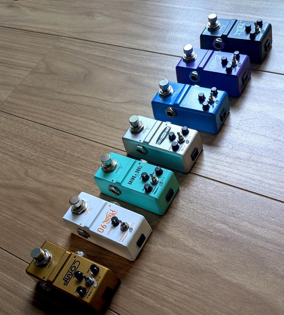 ギターエフェクター 7点セット　コンパクト ミニエフェクター