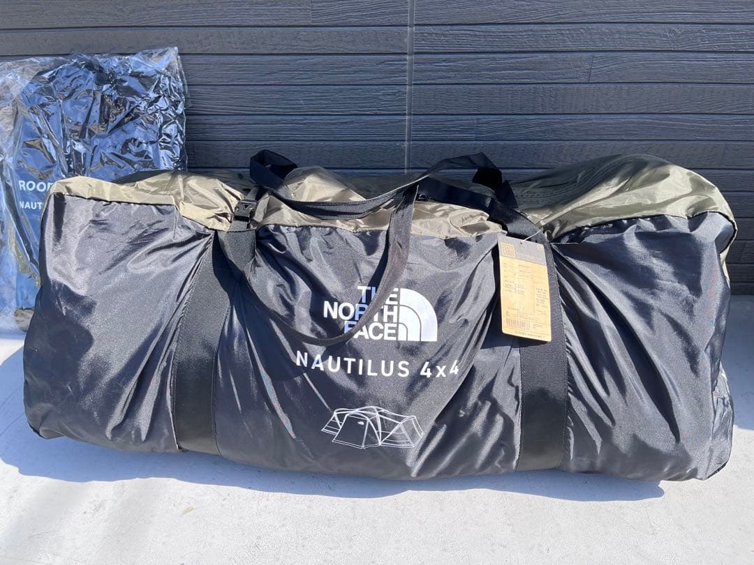 ノースフェイス　ノーチラス4×４　ルーフプリント、フットプリント付2ルームテント