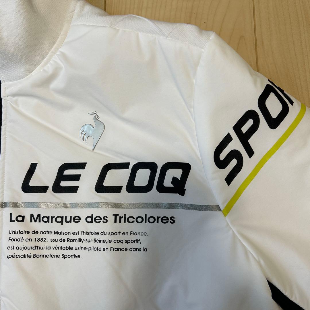 〈美品〉lecoq sportif ルコック ゴルフ ジャケット ブルゾン中綿入