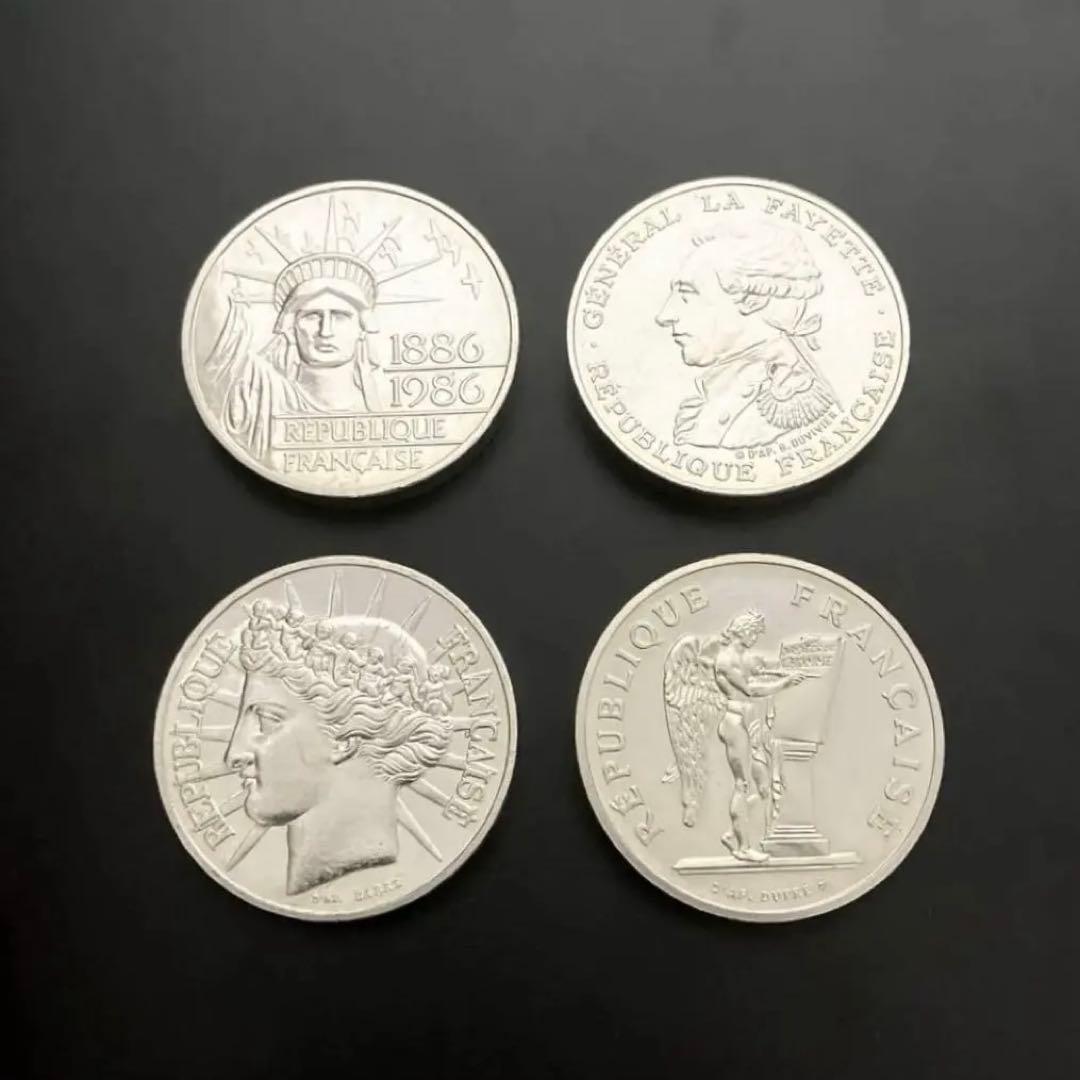 フランス　銀貨　ピエフォー