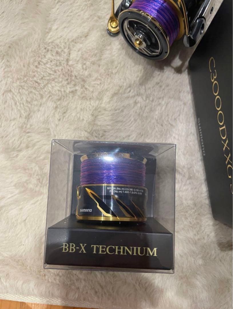 美品　BBXテクニウムc3000DXXG ＋スプール　がまかつ　ダイワ　シマノ