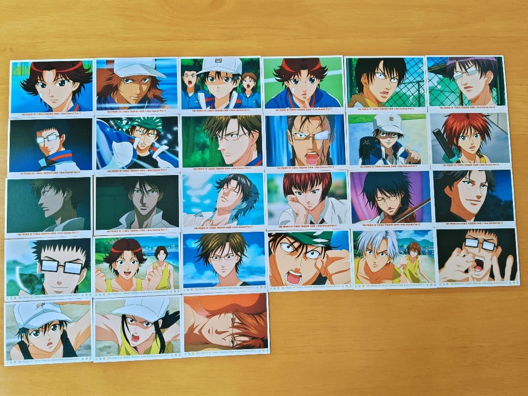 d*4様 テニスの王子様トレカ　New Season Part 1〜Part 5