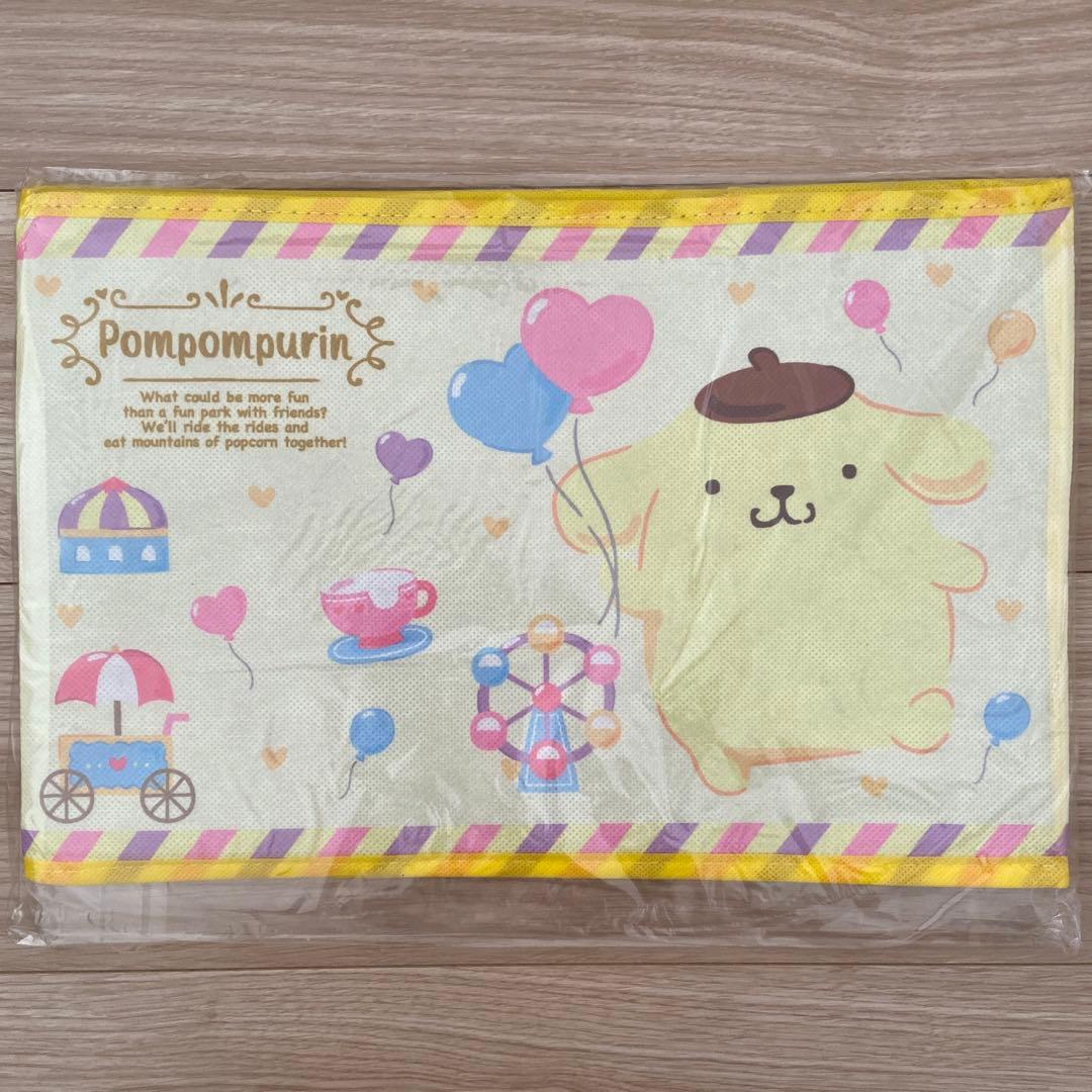 【未開封】レア！ポムポムプリン バッグ・クッション・収納ボックス