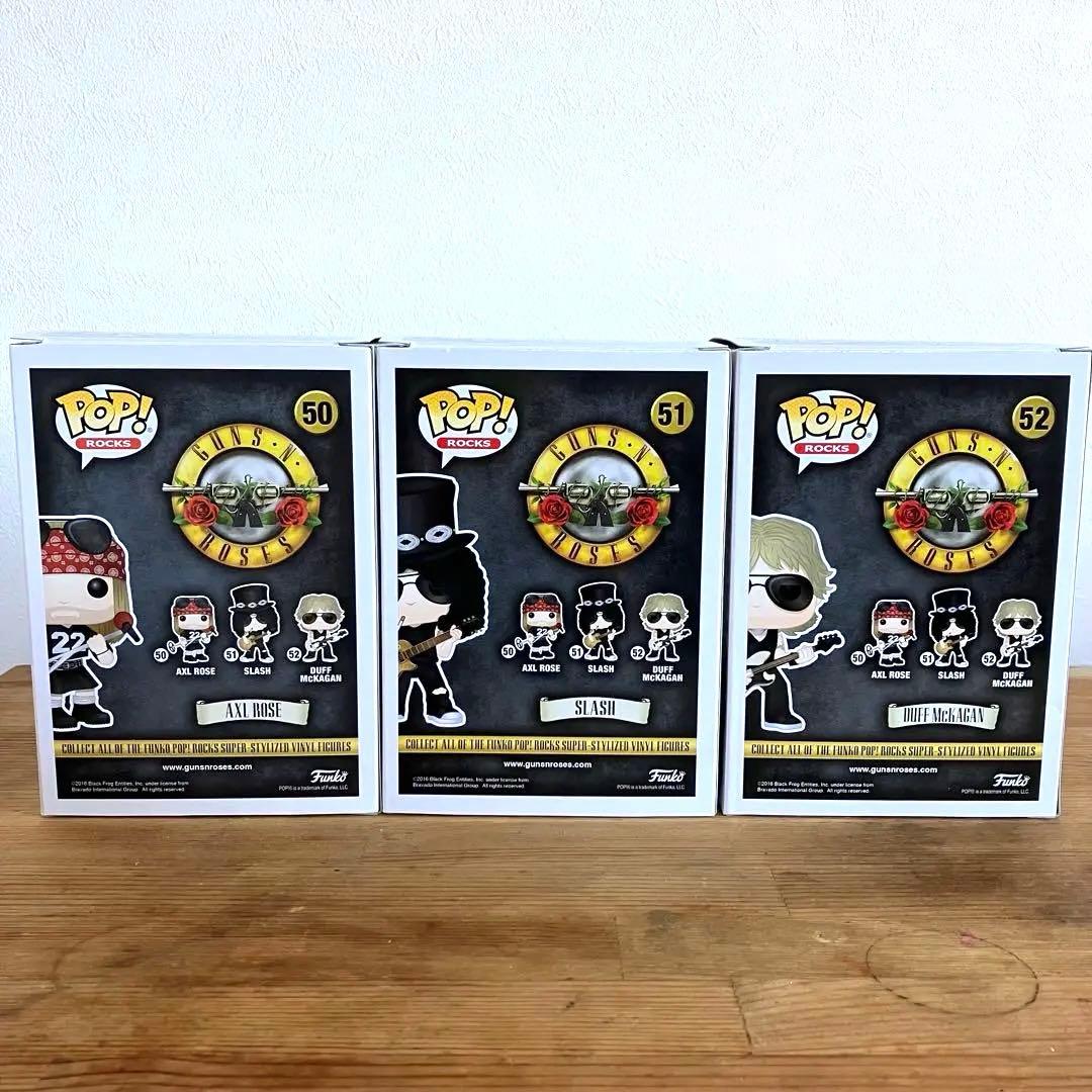 FUNKO POP GUNS N ROSESガンズ•アンド•ローゼスセット☆