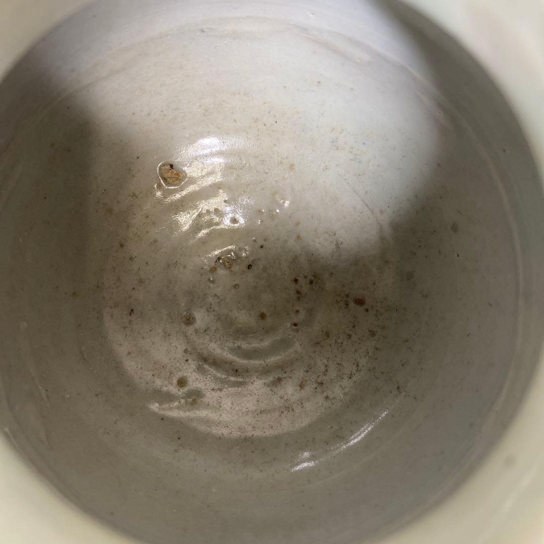 李朝　染付　丸壷　タカオ　最大幅約12㎝ 東里8-0130②