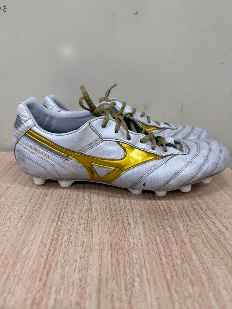 Mizuno Morelia Neo ホワイト/ゴールド