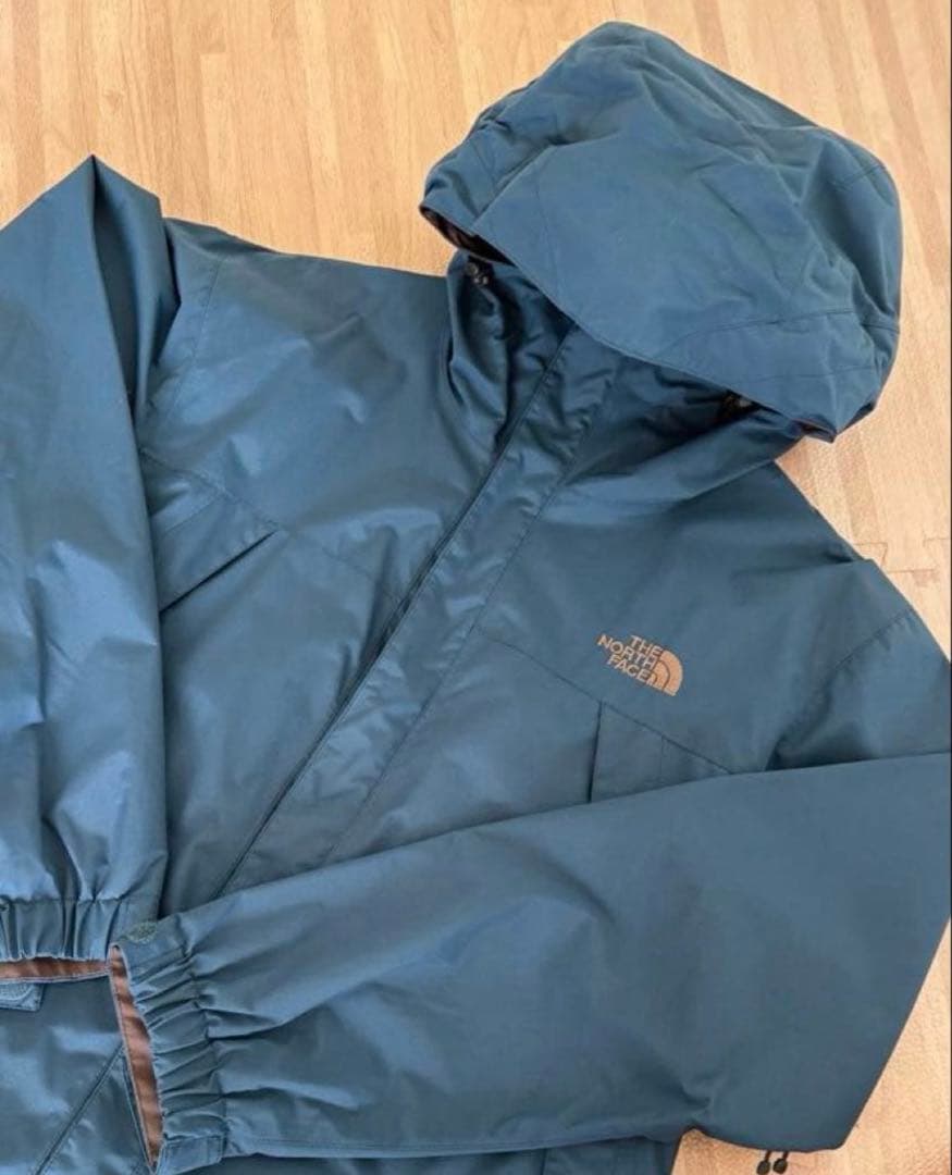 【美品】THENORTHFACE スノーウェア　ブルー　メンズ