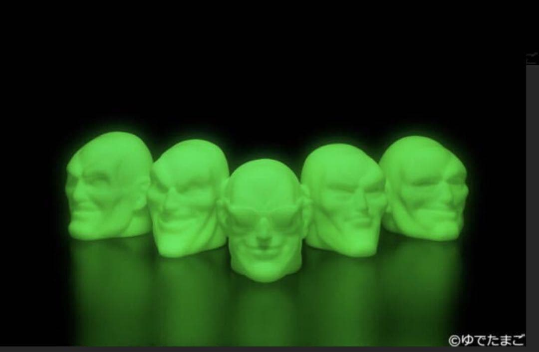 CCP キン肉マン 邪悪五大神 蓄光 Ver. セット フィギュア王 限定