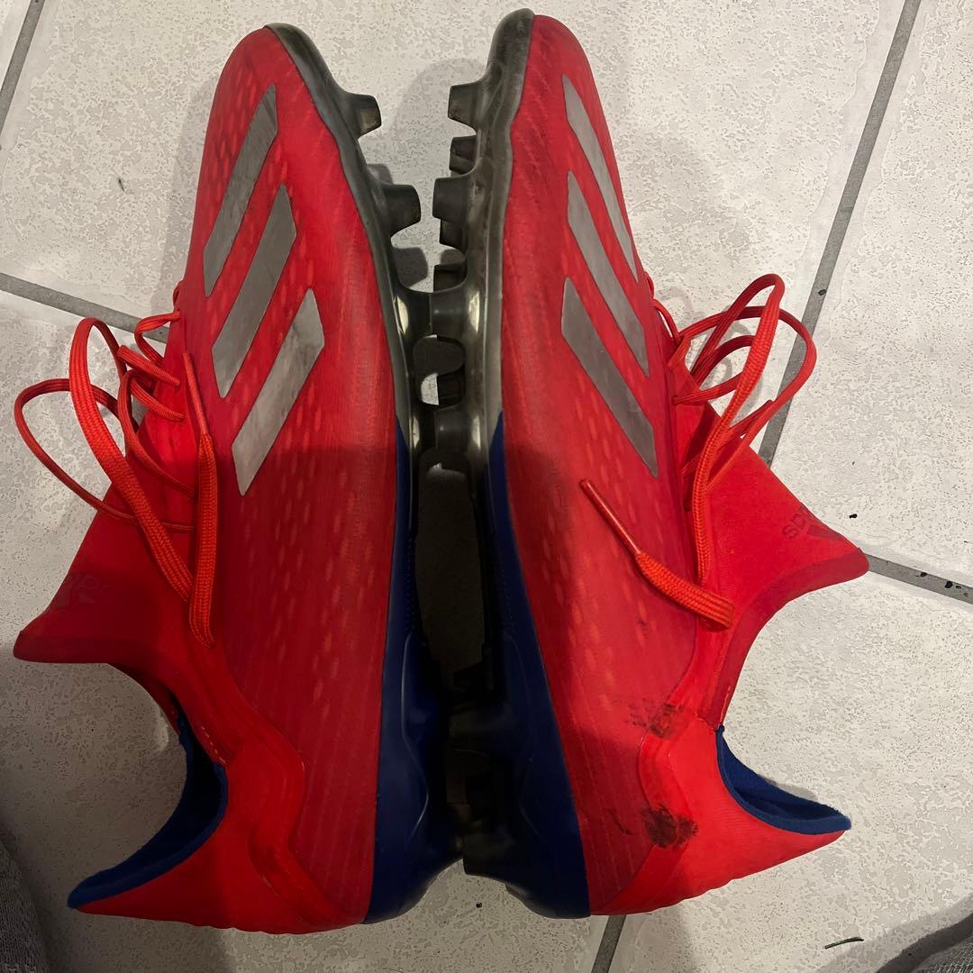 adidas アディダスX18.2 HGソール　1度使用のみ　サイズ27.0