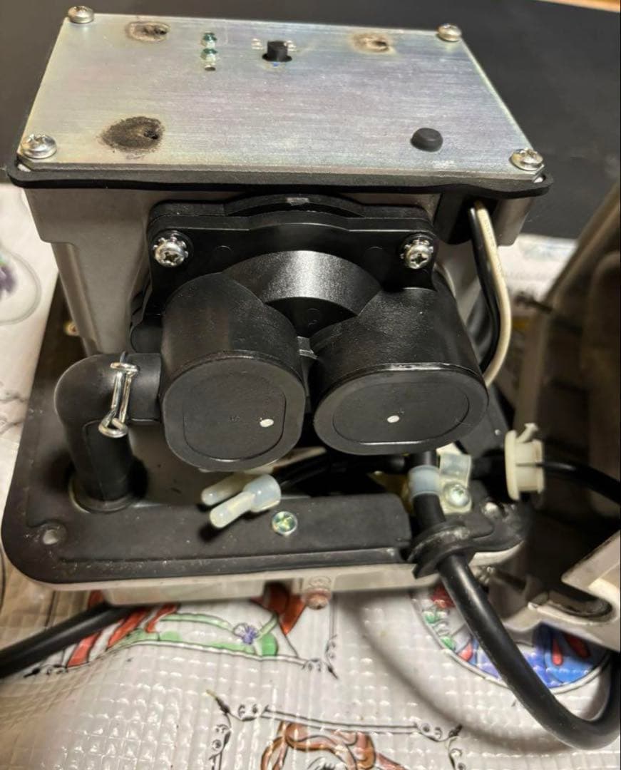 美品　安永　エアーポンプ　ブロワ　EP-80E-L 浄化槽　オーバーホール済み