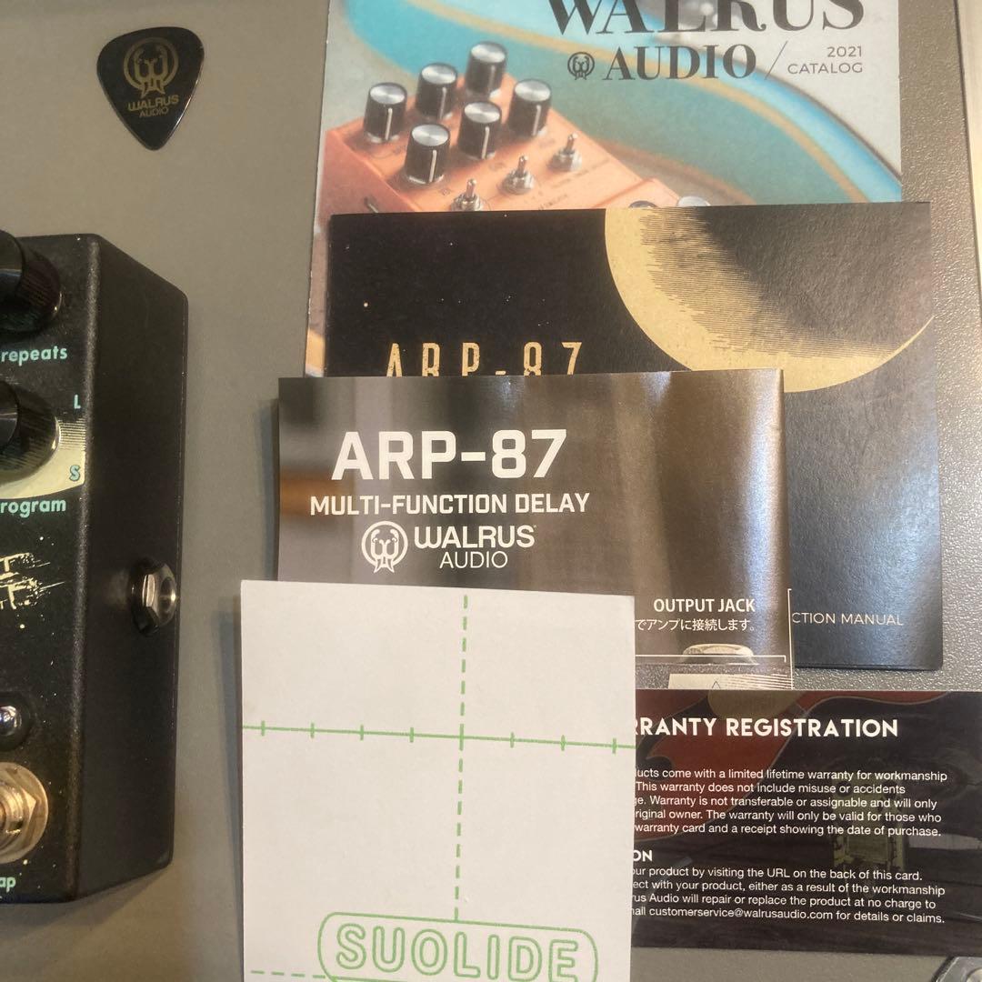 WALRUS AUDIO ARP-87 ディレイエフェクター