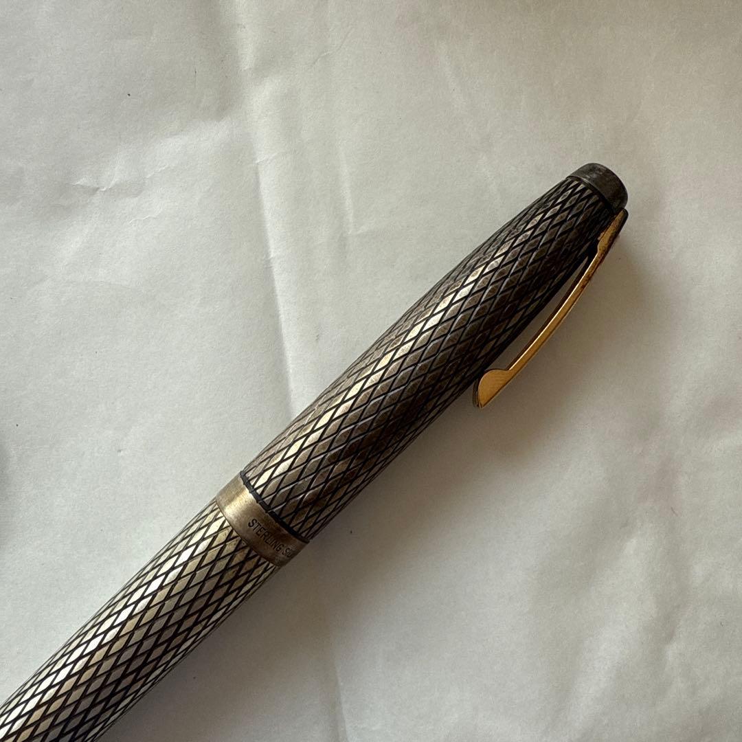 SHEAFFER 万年筆 STERLING SILVER インペリアル 14K