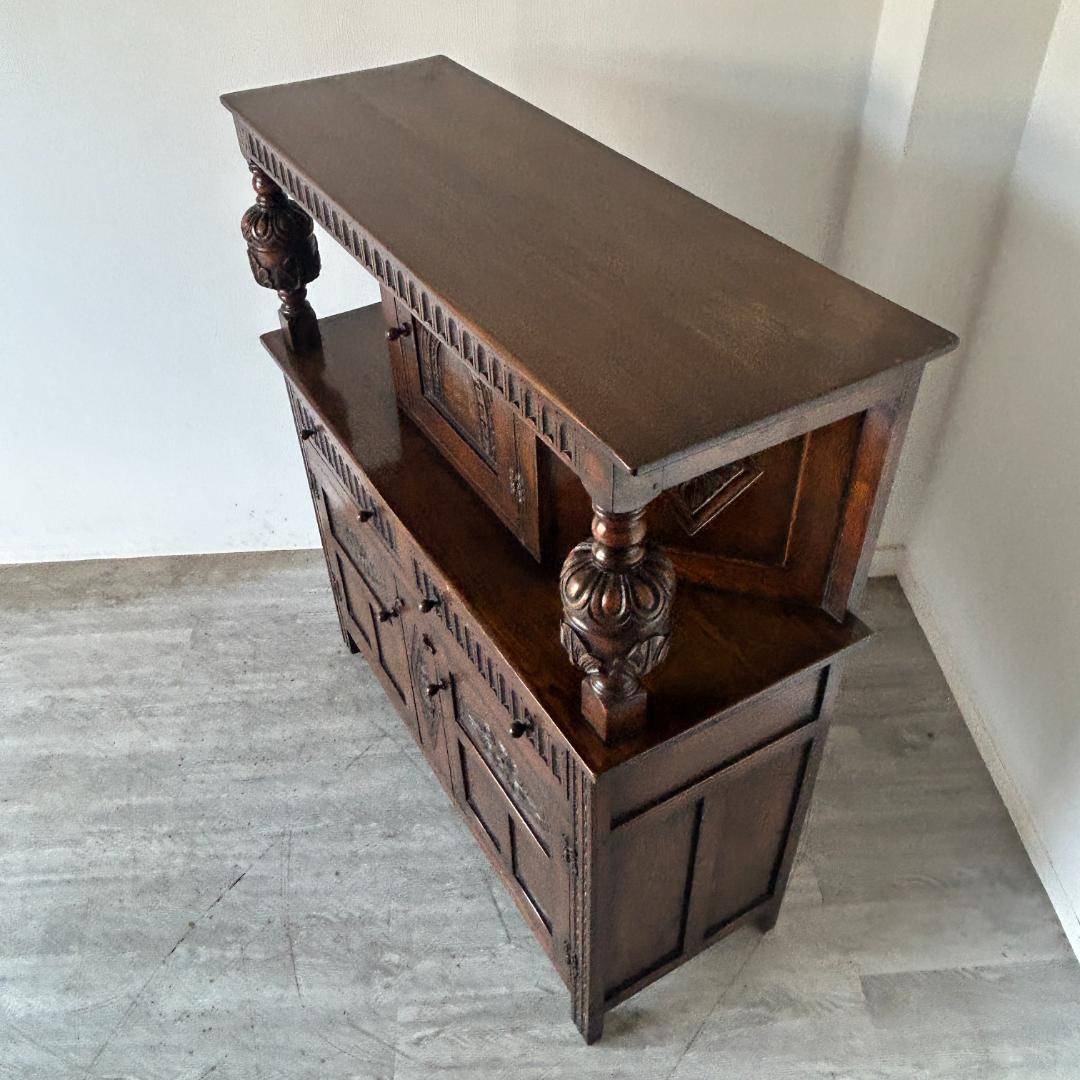 イギリス アンティーク家具 コートカップボード 781A