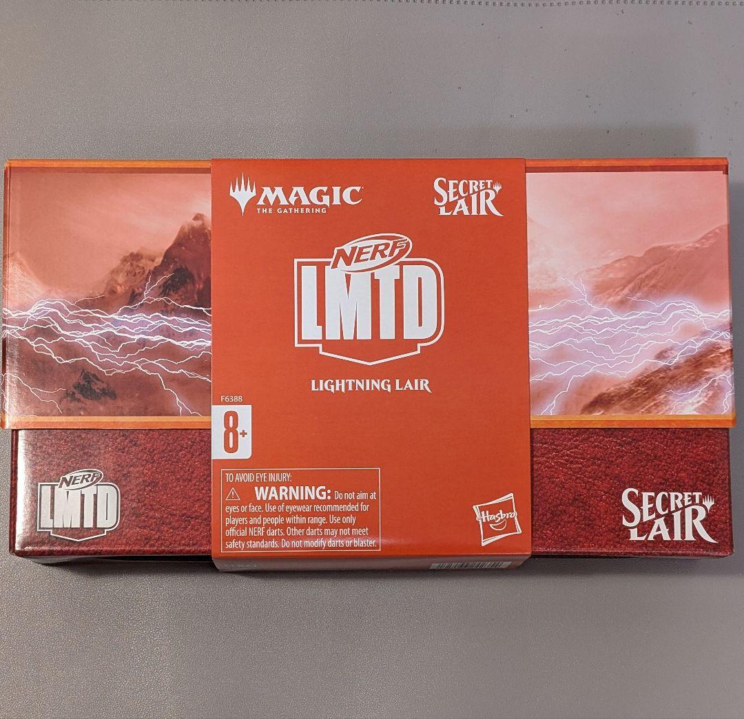 【未開封】Nerf LMTD Lightning Lair　稲妻シングルカード付