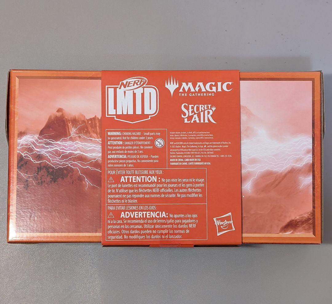 【未開封】Nerf LMTD Lightning Lair　稲妻シングルカード付