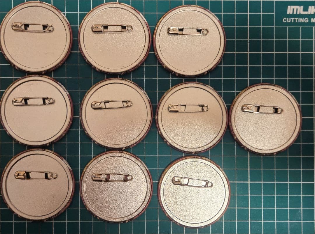 勝利の女神NIKKE エレグ BURST COLLECTION 缶バッジ10個①